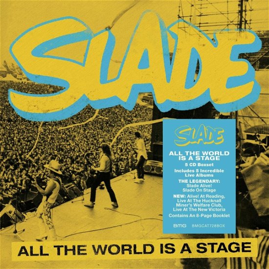 Cover for Slade · All the Wolrd is a Stage (CD) (2022)