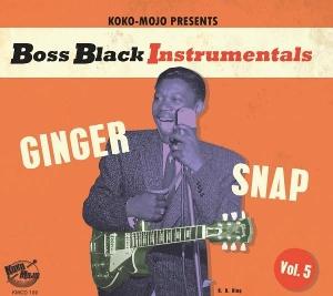 Cover for Boss Black Instrumentals Vol. 5 Ginger Snap / Var · Boss Black Instrumentals Vol.5.-Ginger Snap (CD) (2025)