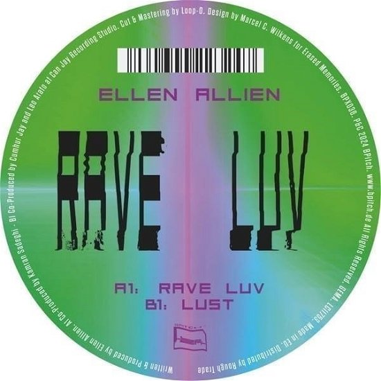 Cover for Ellen Allien · Rave Luv (LP) (2024)