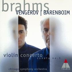 Cover for Maxim Vengerov · Brahms: Violin Concerto &amp; Violin Sonata No.3 (CD) [Japan Import edition] (2011)