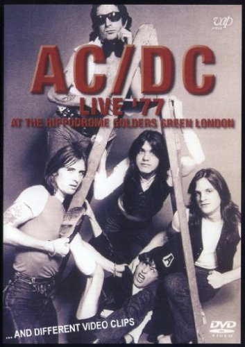 Cover for AC/DC · AC/DC - Live in 1977 (DVD) (2008)