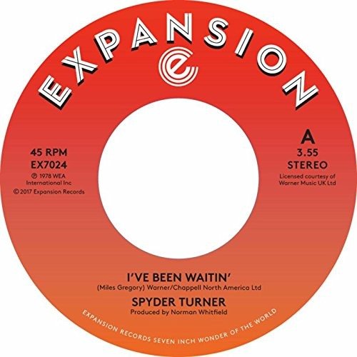 Cover for Spyder Turner · I've Been Waitin / Get Down (7&quot;) (2017)
