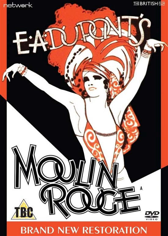 Cover for Moulin Rouge DVD (DVD) (2017)
