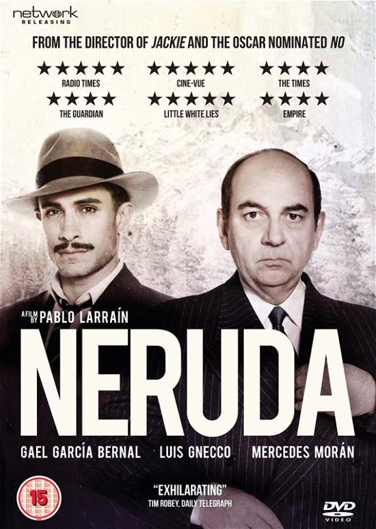 Cover for Pablo Larraín · Neruda (DVD) (2017)