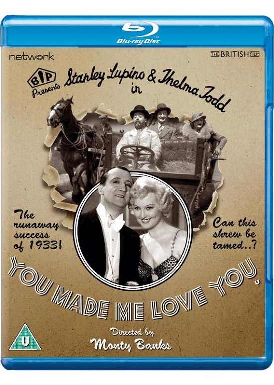 Cover for You Made Me Love You (Blu-ray) (2019)