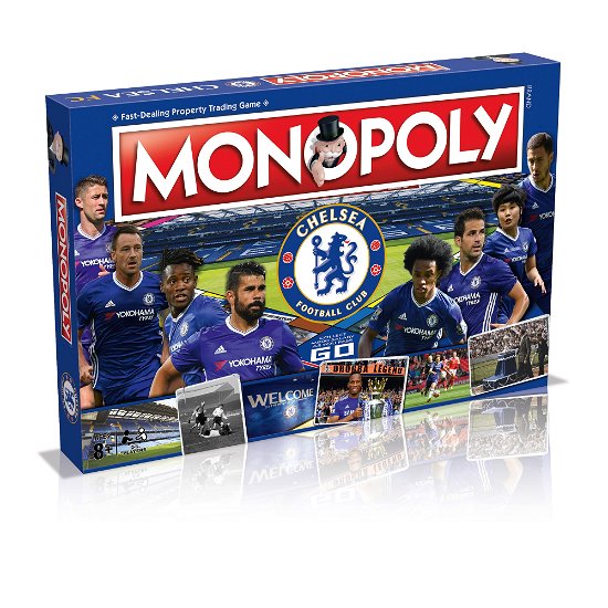 Cover for Winning Moves · Monopoly - Chelsea F.C 2017 Edition - - Board Game (Toys) (2016)