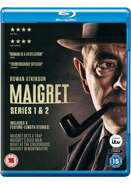 Cover for Maigret Comp Coll BD · Maigret Series 1 to 2 Complete Collection (Blu-Ray) (2018)