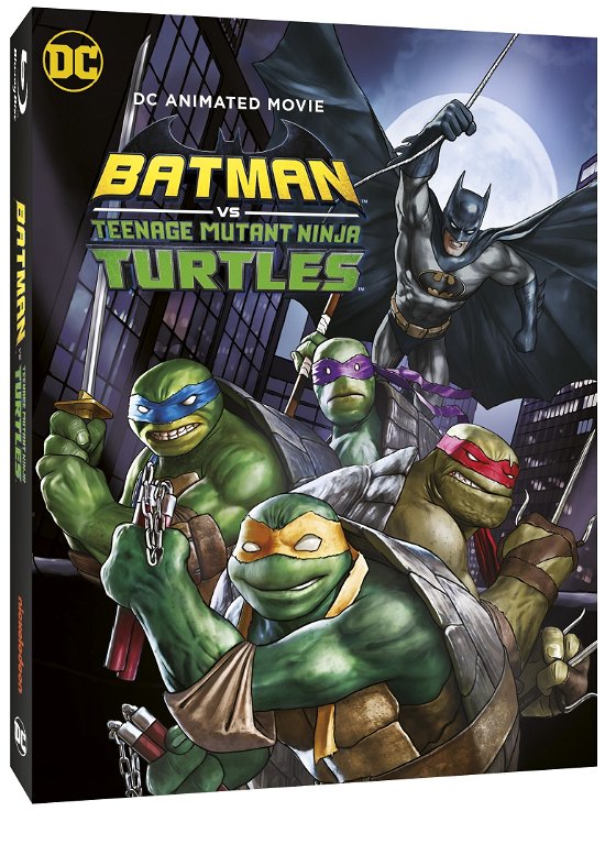 Cover for Batman vs Teenage Mutant Ninja · Batman Vs Teenage Mutant Ninja Turtles (Blu-ray) (2021)