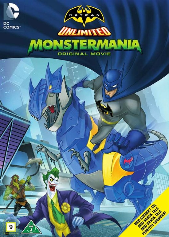 Cover for Batman · Batman Unlimited - Monster Mayhem (DVD) (2017)