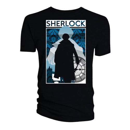 Cover for Sherlock · Sherlock: Silhouette City (T-Shirt Donna Tg. S) (N/A) [size S] [Black - Ladies edition]