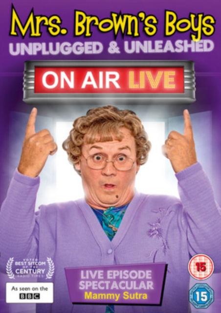 Cover for Mrs Brown's Boys - Unplugged &amp; · Mrs Browns Boys Live Episode 2016 (DVD) (2016)