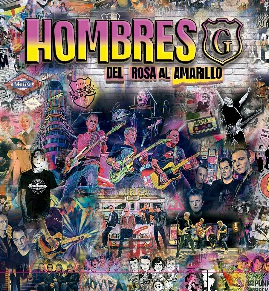 Del Rosa Al Amarillo - Hombres G - Musiikki - WARNER MUSIC SPAIN - 5054197752247 - perjantai 24. marraskuuta 2023