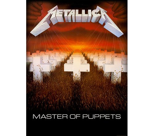 Metallica Textile Poster: Master of Puppets - Metallica - Mercancía - Razamataz - 5055339746247 - 