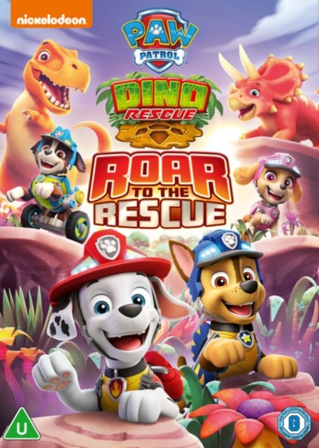Cover for Paw Patrol Dino Rescue - Roar · Paw Patrol - Dino Rescue - Roar To The Rescue (DVD) (2021)