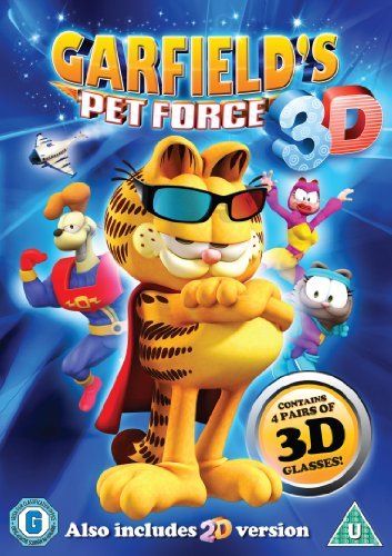 Cover for Garfields Pet Force · Garfield - Pet Force 3D (DVD) (2010)