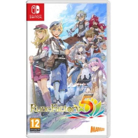 Cover for Switch Software · Rune Factory 5 (Leketøy) (2022)