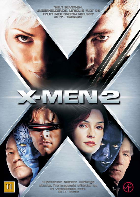 X-Men 2 (2003) [DVD] -  - Elokuva - HAU - 5707020242247 - maanantai 25. syyskuuta 2023