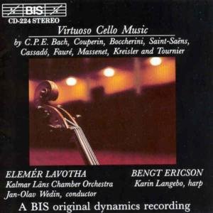 Cover for Lavotha / Ericson · Virtuoso Cello Music (CD) (1995)