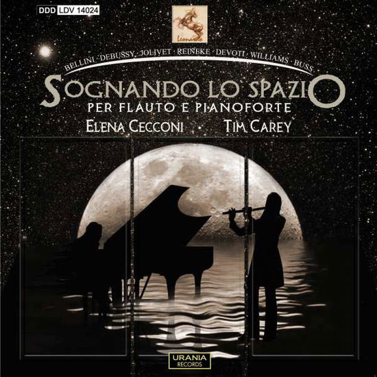 Cover for Bellini,v. / Cecconi,elena / Carey,tim · Sognando Lo Spazio (CD) (2016)