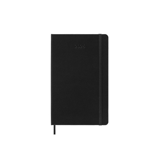 Cover for Moleskine · Moleskine 2025 PRO 12-Month Weekly Vertical Large Hardcover Notebook: Black (Taschenbuch) (2024)