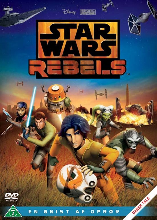 Cover for Star Wars · Star Wars Rebels: En Gnist Af Oprør (DVD) (2015)