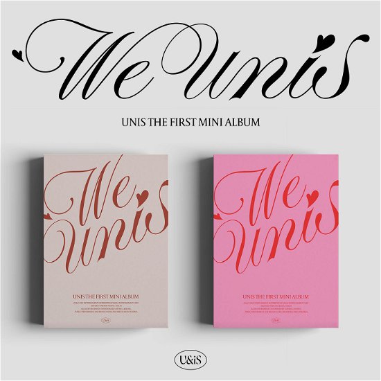 Cover for UNIS · We Unis - 1st Album (CD/Merch) [Random Photobook edition] (2024)