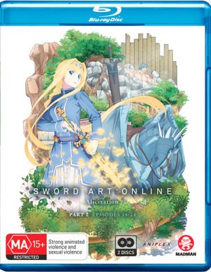 Cover for Blu · Sword Art Online Alicization Part 2 (Eps 14-24) (Blu-ray) (2020)
