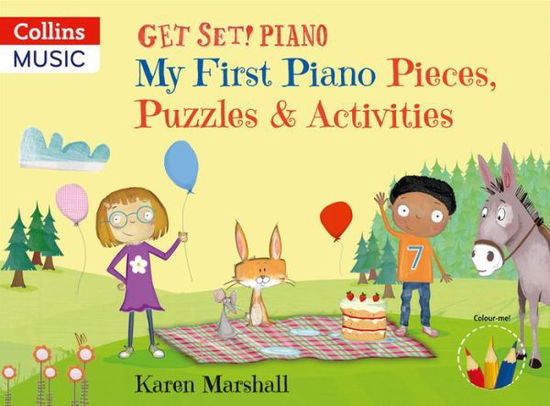 Cover for Karen Marshall · My First Piano Pieces, Puzzles &amp; Activities - Get Set! Piano (Taschenbuch) (2020)