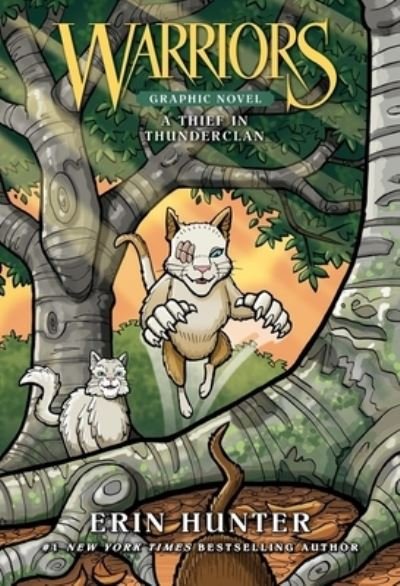 Cover for Erin Hunter · Warriors: A Thief in ThunderClan - Warriors Graphic Novel (Pocketbok) (2023)