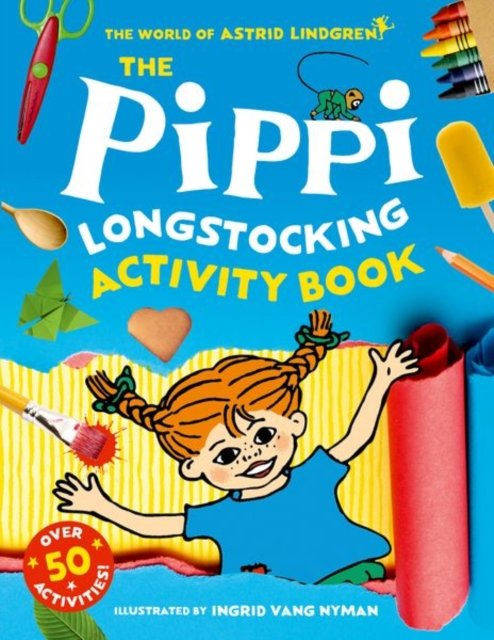 Cover for Astrid Lindgren · The Pippi Longstocking Activity Book (Pocketbok) (2022)