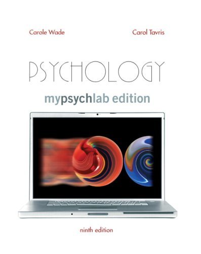 Cover for Carol Tavris · Psychology, Mylab Edition  Value Pack (Includes Study Guide for Psychology  &amp; Concept Map Booklet for Psychology ) (Inbunden Bok) (2008)