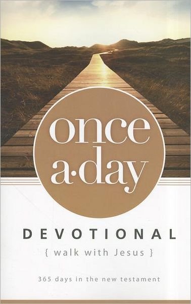 Cover for Zondervan · NIV, Once-A-Day Walk with Jesus Devotional, Paperback: 365 Days in the New Testament - Once-A-Day (Paperback Bog) (2011)