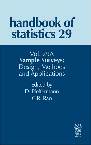 Cover for Danny Pfeffermann · Sample Surveys: Design, Methods and Applications - Handbook of Statistics (Hardcover Book) (2009)