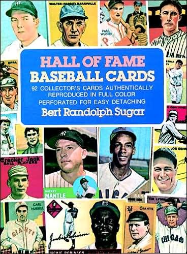 Cover for Sugar · Hall of Fame Baseball Cards (Paperback Bog) (1978)