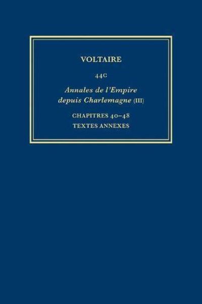 Cover for Voltaire · Complete Works of Voltaire 44C : Annales de l'Empire (Book) (2019)