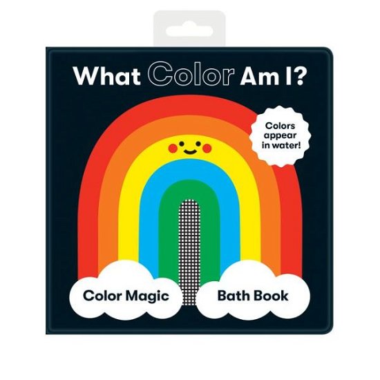Cover for Mudpuppy · What Color Am I? Color Magic Bath Book (Board book) (2020)