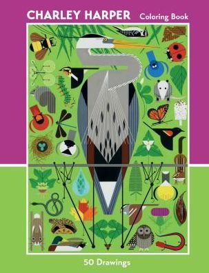 Cover for Charley Harper · Charley Harper 50 Drawings Coloring Book (Paperback Book) (2016)