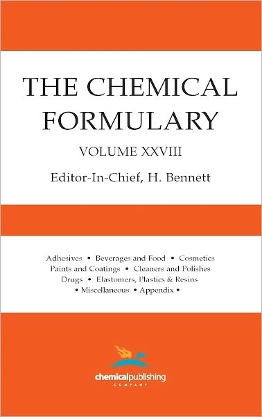 Cover for Michael Ash · The Chemical Formulary, Volume 28 (Inbunden Bok) (1989)