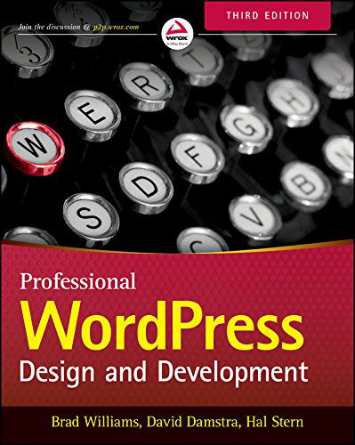 Cover for Brad Williams · Professional WordPress: Design and Development (Pocketbok) (2015)