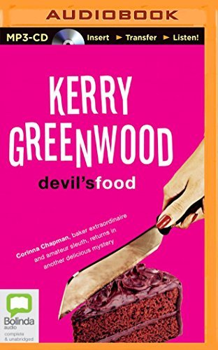 Cover for Kerry Greenwood · Devil's Food (Corinna Chapman Mysteries) (MP3-CD) [Mp3 Una edition] (2014)