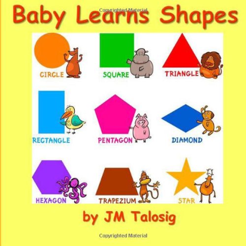 Cover for Jm Talosig · Baby Learns Shapes (Paperback Book) (2014)