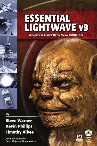 Cover for Steve Warner · Essential Lightwave V9: The Fastest and Easiest Way to Master Lightwave 3D (Book) (2007)