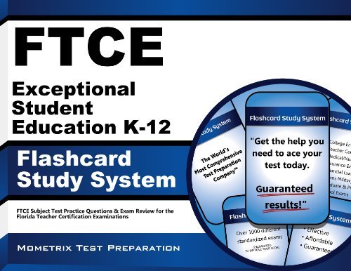 Cover for Ftce Exam Secrets Test Prep Team · Ftce Exceptional Student Education K-12 Flashcard Study System: Ftce Test Practice Questions &amp; Exam Review for the Florida Teacher Certification Examinations (Cards) (Taschenbuch) [Flc Crds edition] (2023)