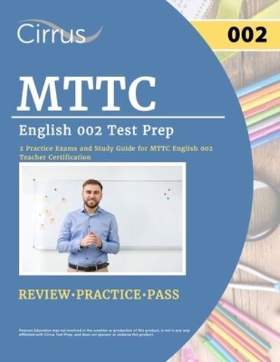 Cover for Cox · MTTC English 002 Test Prep (Book) (2023)