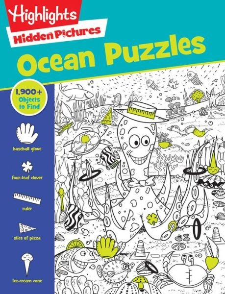 Cover for Highlights · Ocean Puzzles (Pocketbok) (2020)