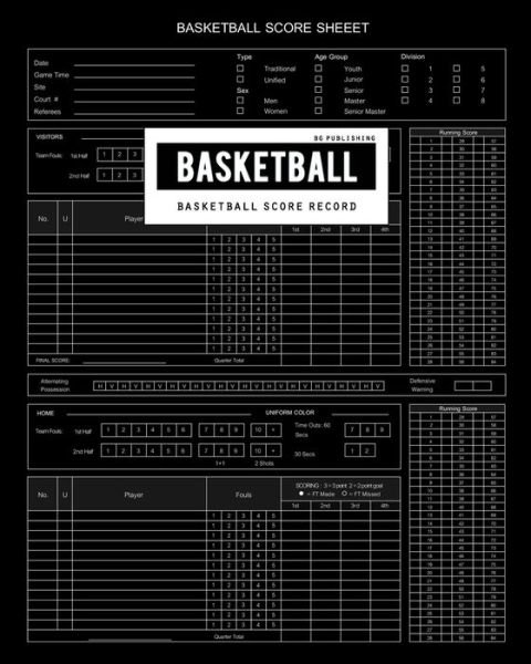 Cover for Bg Publishing · BG Publishing Basketball Score Record (Paperback Book) (2020)