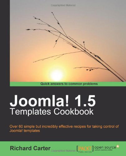 Cover for Richard Carter · Joomla! 1.5 Templates Cookbook (Taschenbuch) (2010)