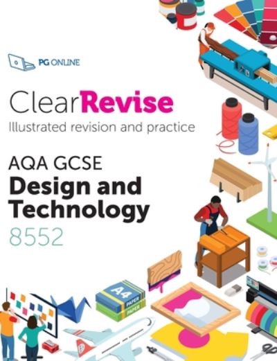 Cover for ClearRevise AQA GCSE Design and Technology 8552 (Taschenbuch) (2020)