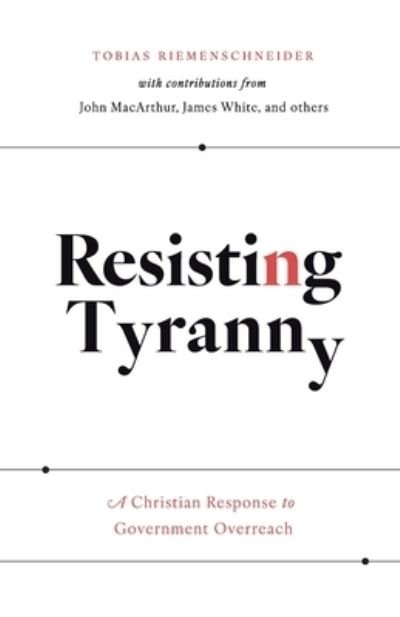 Cover for Tobias Riemenschneider · Resisting Tyranny (Book) (2023)