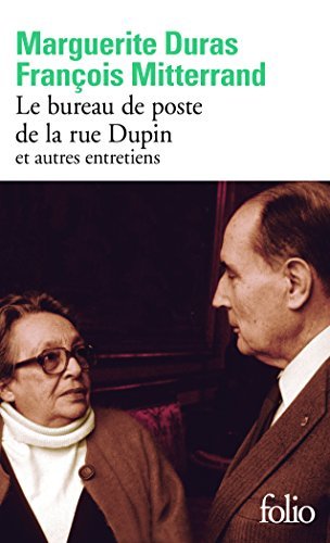 Cover for Marguerite Duras · Le bureau de poste de la rue Dupin et autres entretiens (Taschenbuch) [French edition] (2012)